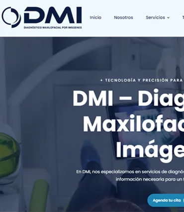 Proyecto de diseño web para radiologiamaxilofacial.com