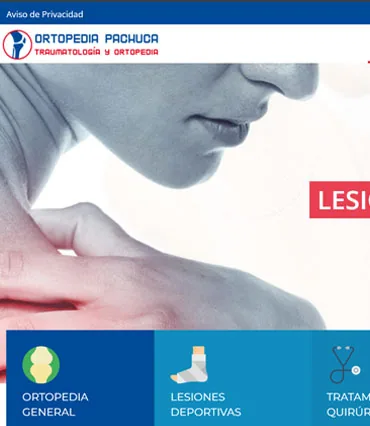 Proyecto de diseño web para ortopediapachuca.com