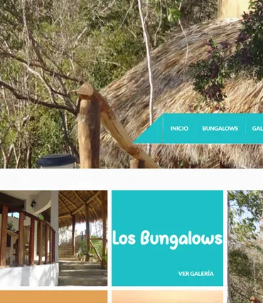 Proyecto de diseño web para bungalowseleden.com.mx