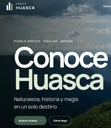 Proyecto de diseño web para conocehuasca.com