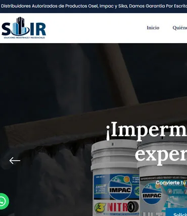 Proyecto de diseño web para soir.com.mx
