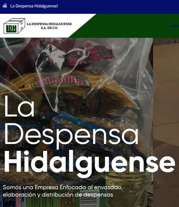 Proyecto de diseño web para ladespensahidalguense.com.mx