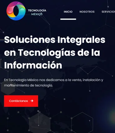 Proyecto de diseño web para tecnologiamexico.com.mx