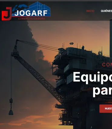 Proyecto de diseño web para comercializadorajogarf.com.mx