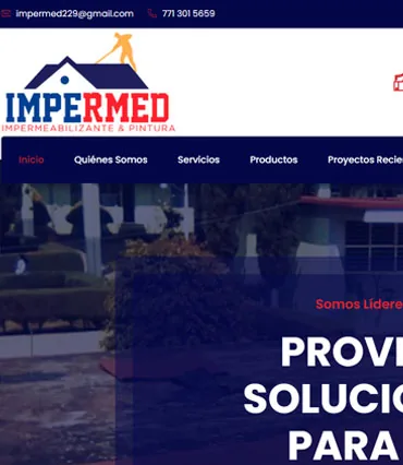 Proyecto de diseño web para pinturasyacabadosmonterrey.com.mx